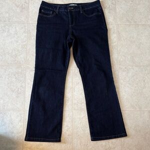 Chloe Dark Blue Women's Boot Cut Jeans size 10 30” inseam